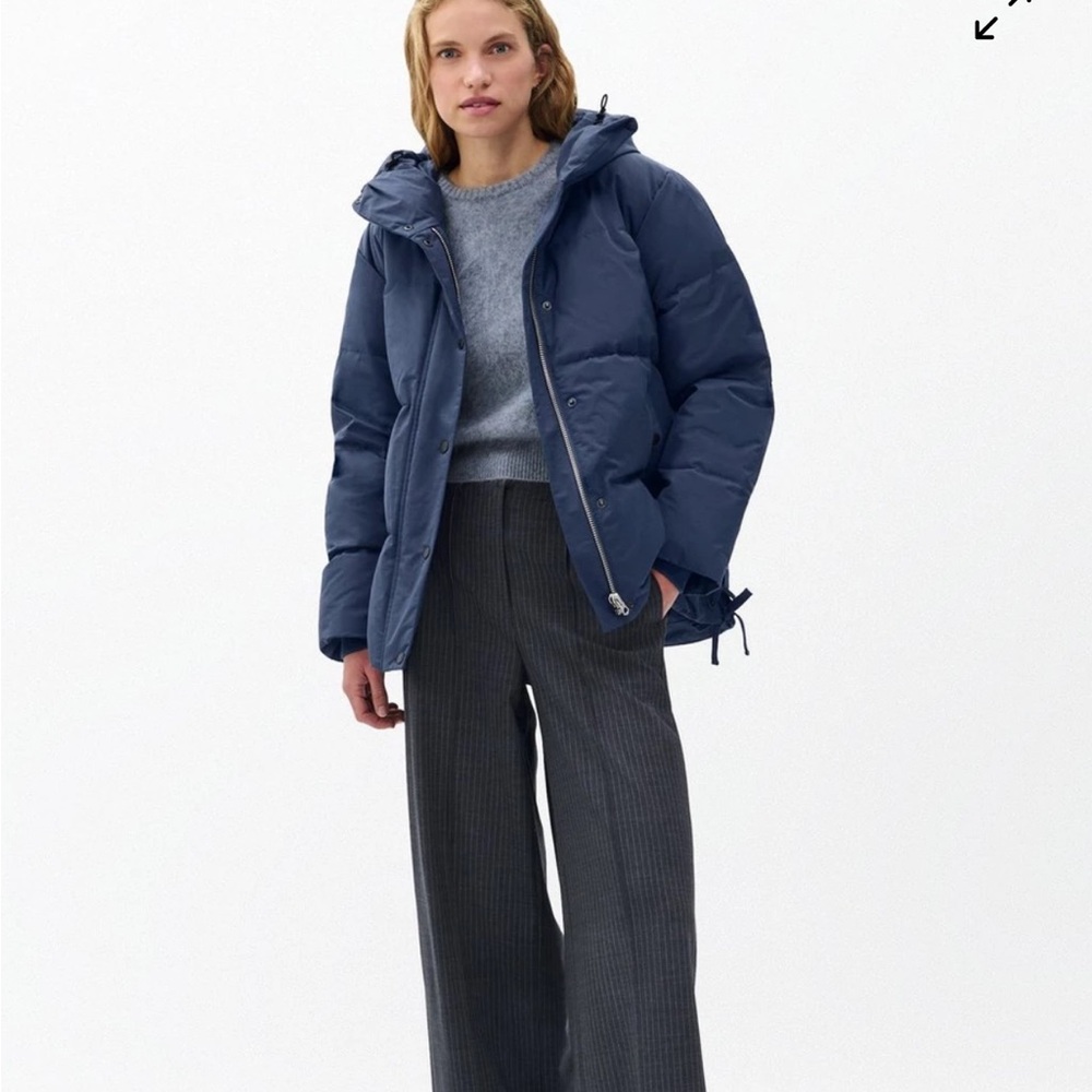 rag & bone Blue Puffer Jacket size S